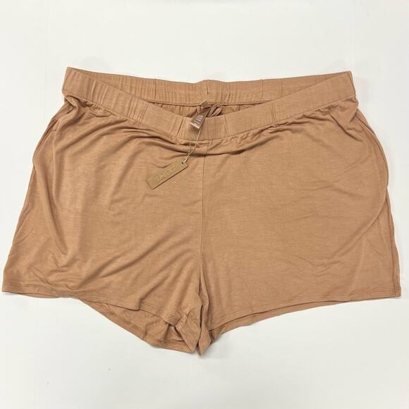 SKIMS Other - SKIMS Comfy Sleep Lounge Shorts Ochre
